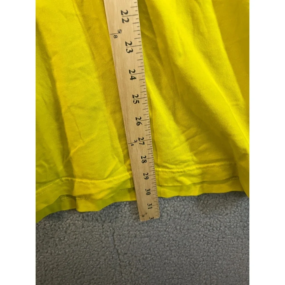 Adidas  Training T Shirt Yellow  Lightweight Men's Size‎ XL